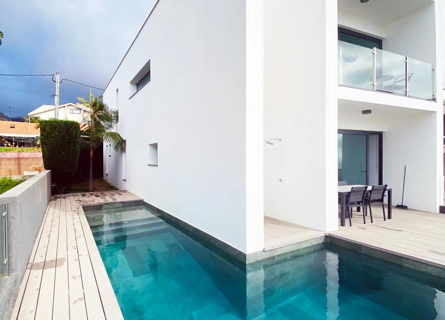 Sunshine Villa With Optionally Heated Pool 150M Above Ocean & Sandy Beach Estreito Da Calheta